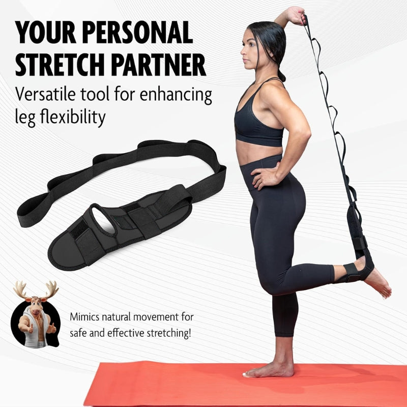 Easy Stretch™ | Guided Stretching & Yoga Strap for Beginners | Approved by WYA
