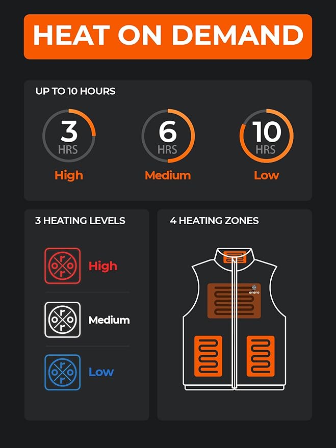 VeloraHeat™ Quilted Heated Vest for Women with Battery Pack
