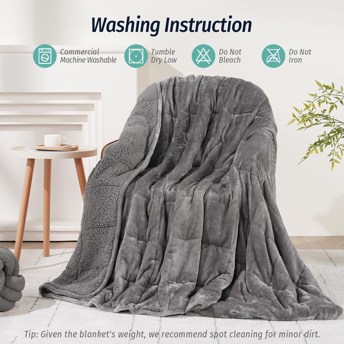 DreamLoom™ Weighted Blanket for Deep, Restful Sleep