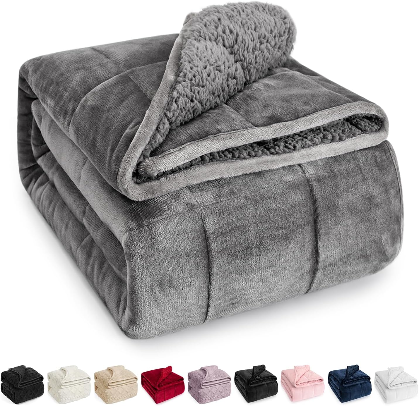 DreamLoom™ Weighted Blanket for Deep, Restful Sleep