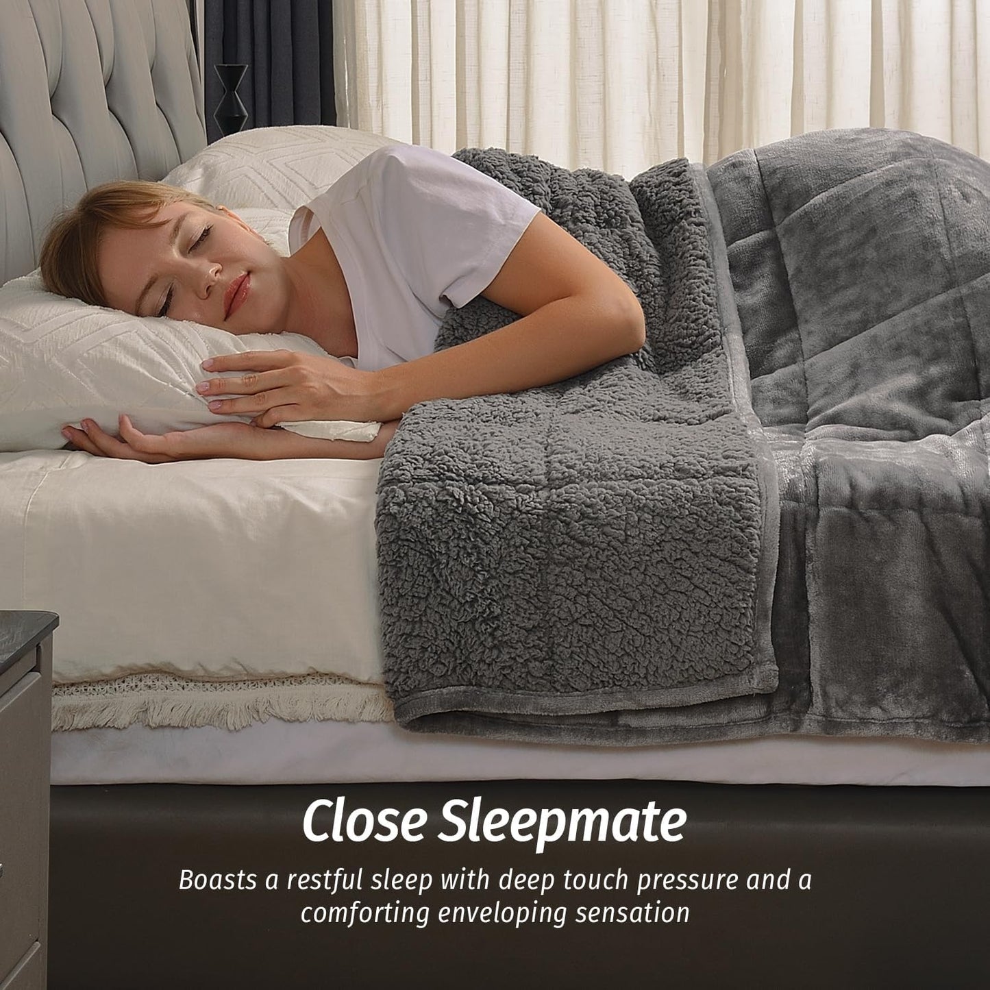 DreamLoom™ Weighted Blanket for Deep, Restful Sleep