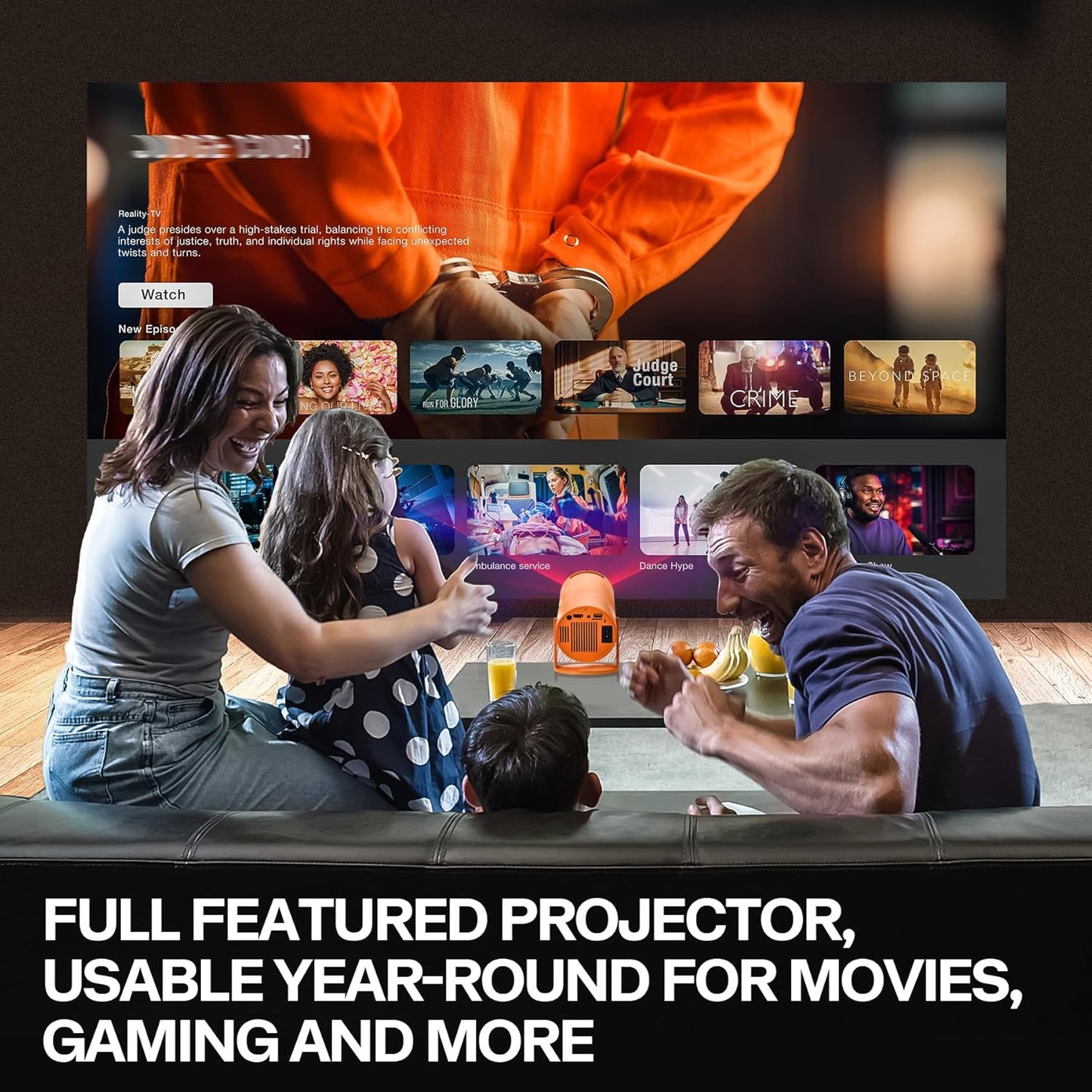 PhantomBeam™ Halloween Window Projector – Haunted Holograms in HD