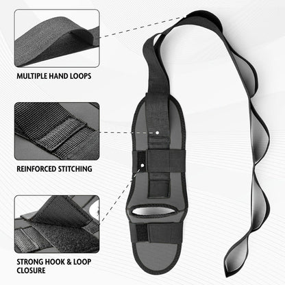 Easy Stretch™  | Guided Stretching & Yoga Strap for Beginners | Approved by WYA