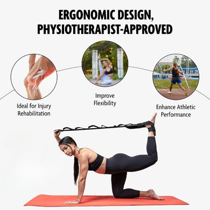 Easy Stretch™  | Guided Stretching & Yoga Strap for Beginners | Approved by WYA