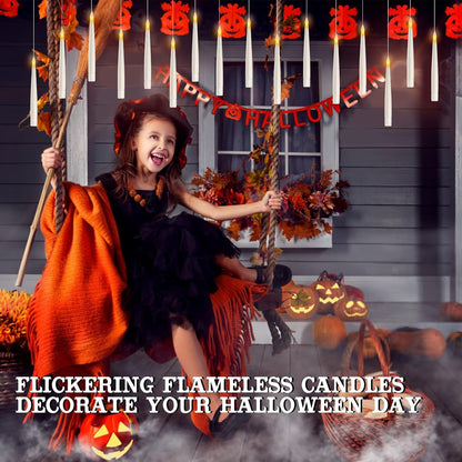 EnchantedGlow™ Floating LED Candles with Magic Wand